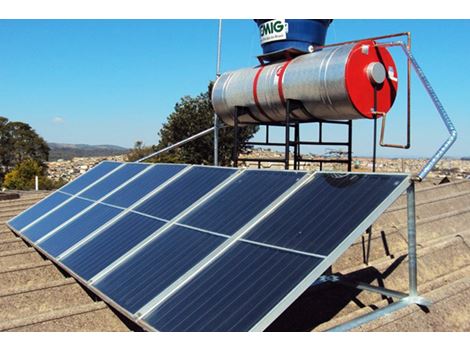 Instalação de Aquecedor Solar no Riacho Fundo II